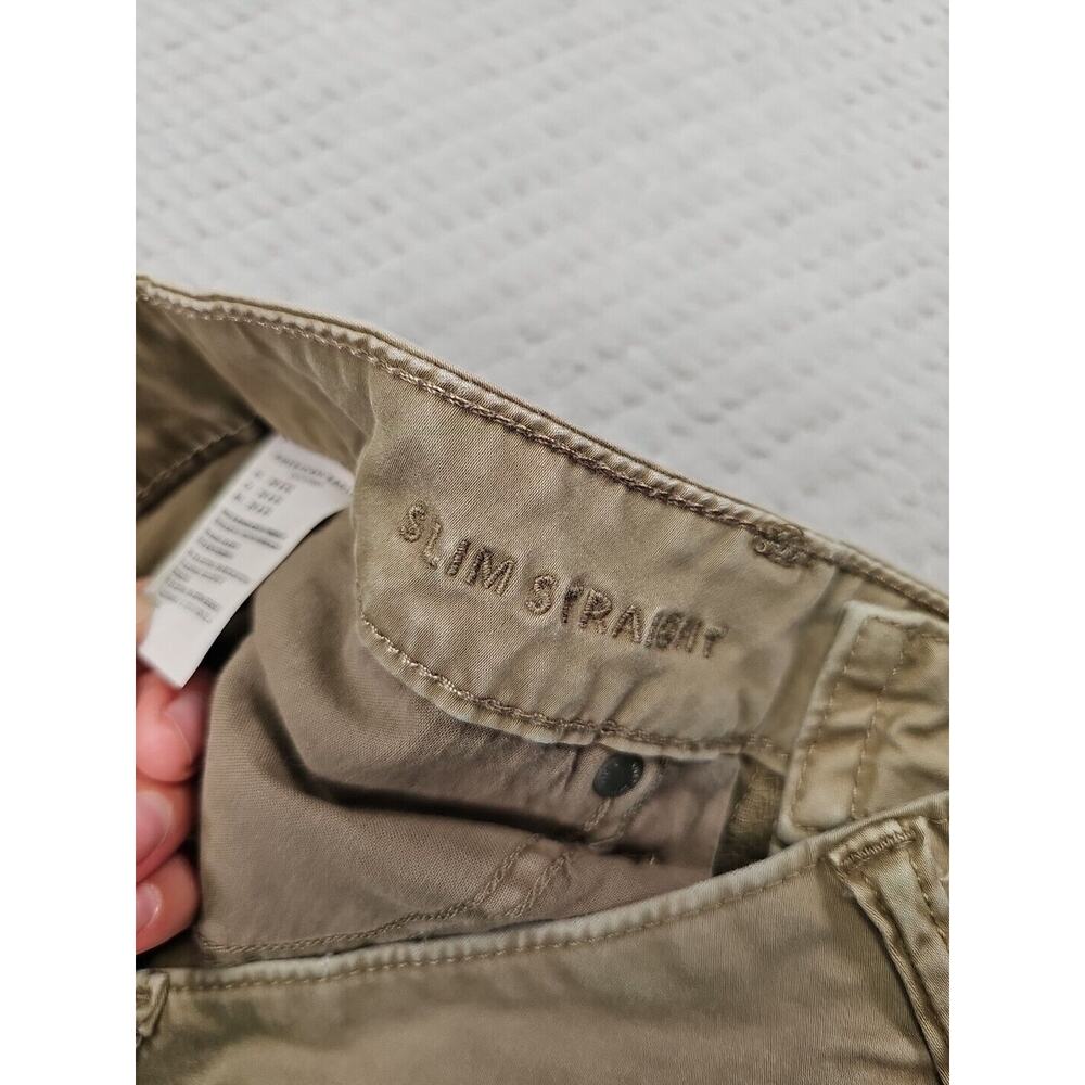 Americsn Eagle Pants Mens 29 X 32 Tan Slim Straight Flex Fit - Picture 5 of 8